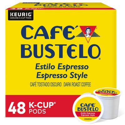 Caf&eacute; Bustelo&reg; Espresso Roast Style Coffee Keurig&reg; K-Cup&reg; Pods 48-Count
