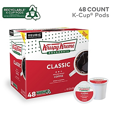 Krispy Kreme&reg; Classic Medium Roast Coffee Keurig&reg; K-Cup&reg; Pods 48-Count. View a larger version of this product image.