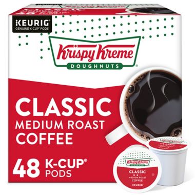 Krispy Kreme&reg; Classic Medium Roast Coffee Keurig&reg; K-Cup&reg; Pods 48-Count. View a larger version of this product image.