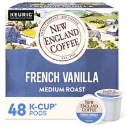 New England Coffee® French Vanilla Value Pack Keurig® K-Cup® Pods 48-Count