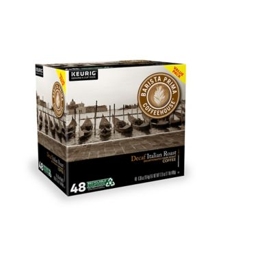 Barista Prima Coffeehouse&reg; Italian Roast Decaf Coffee Keurig&reg; K-Cup&reg; Pods 48-Count. View a larger version of this product image.