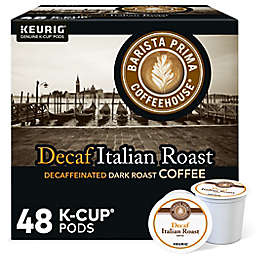 Barista Prima Coffeehouse® Italian Roast Decaf Coffee Keurig® K-Cup® Pods 48-Count Pack