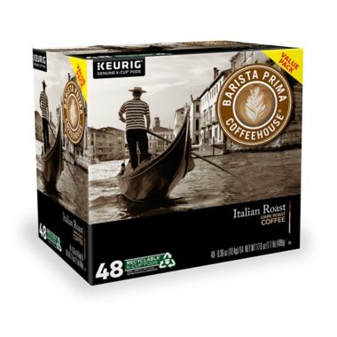 Barista Prima Coffeehouse&reg; Italian Roast Coffee Value Pack Keurig&reg; K-Cup&reg; Pods 48-Count. View a larger version of this product image.