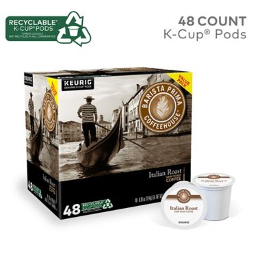 Barista Prima Coffeehouse&reg; Italian Roast Coffee Value Pack Keurig&reg; K-Cup&reg; Pods 48-Count. View a larger version of this product image.