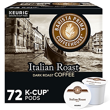 Barista Prima&reg; Italian Roast Keurig&reg; K-Cup&reg; Pods 72-Count. View a larger version of this product image.