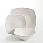 Alternate image 3 for Simply Essential&trade; Soft Square 12-Piece Dinnerware Set in White