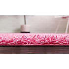 Alternate image 4 for Unique Loom Solid Shag 7&#39; x 10&#39; Area Rug in Taffy Pink