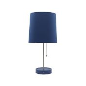 Simply Essential&trade; Metal Table Lamp with USB Port