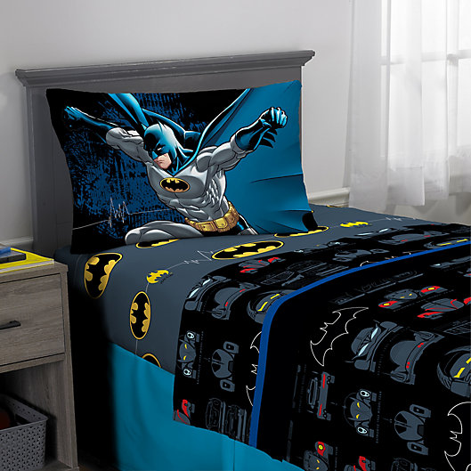 Batman Guardian Sd Twin Sheet Set, Batman Bed Twin