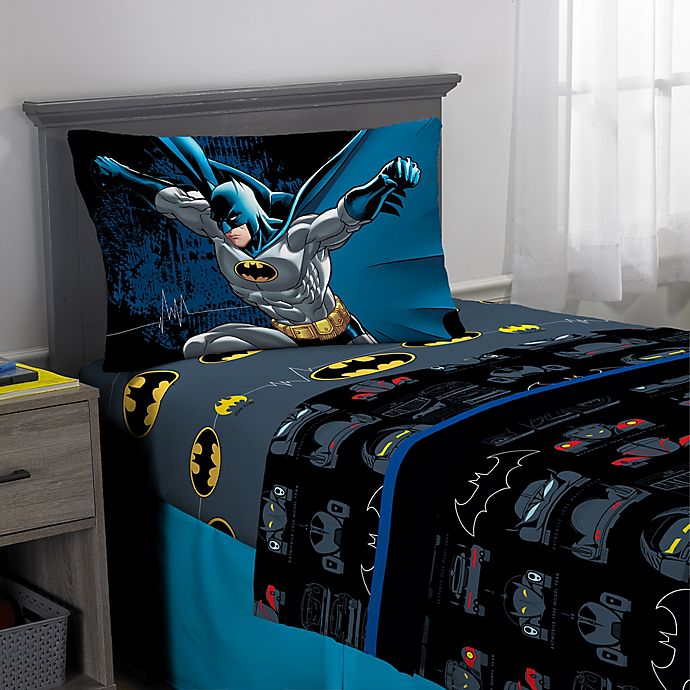Batman Guardian Sd Twin Sheet Set, Batman Bedding Twin Xl