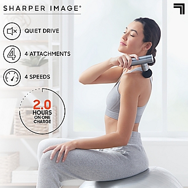 Sharper Image&reg; Powerboost Go Deep Tissue Massager. View a larger version of this product image.