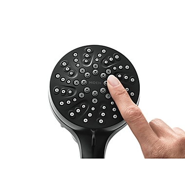 Moen&reg; Magnetix&trade; Engage Handshower in Matte Black. View a larger version of this product image.