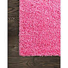 Alternate image 8 for Unique Loom Solid Shag 7&#39; x 10&#39; Area Rug in Taffy Pink