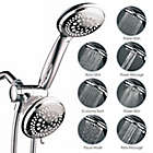 Alternate image 2 for Simply Essential&trade; 7-Spray 3-Way Combo Showerhead