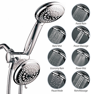 Simply Essential&trade; 7-Spray 3-Way Combo Showerhead. View a larger version of this product image.