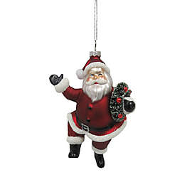 Bee & Willow™ 5.5-Inch Glass Open Stock Santa Figural Christmas Ornament