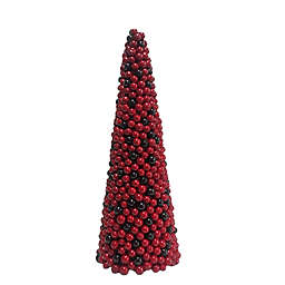 Bee & Willow™ 17-Inch Large Decorative Berry Cone Artificial Christmas Tree in Red