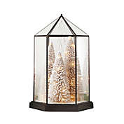 Bee & Willow&trade; Terrarium LED Christmas Lantern in Black