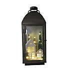 Alternate image 1 for Bee & Willow&trade; Trees and Houses Pre-Lit LED Terrarium Christmas Lantern