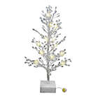 Alternate image 1 for Bee &amp; Willow&trade; 21-Inch Large Acrylic Mirror Christmas Tree in Silver