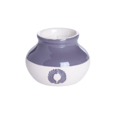 Bee &amp; Willow&trade; Roasted Chestnut Reactive Glaze Ceramic Candle in Shark. View a larger version of this product image.