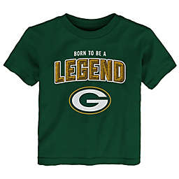 NFL® Size 2T Green Bay Packers Born To Be A Legend Short Sleeve T-Shirt in Hunter