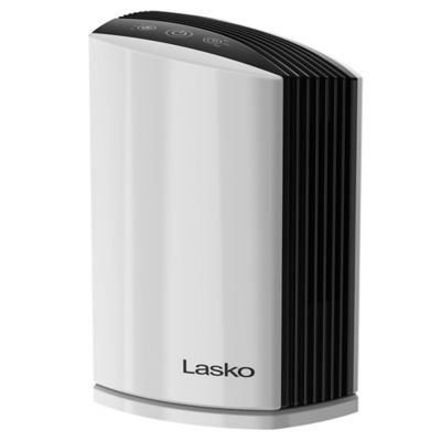 Lasko&reg; HEPA Filter Desktop Air Purifier in White