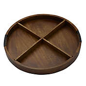 Gourmet Basics by Mikasa&reg; 20-Inch Round Charcuterie Tray in Natural Wood