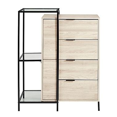Forest Gate&trade; 43-Inch Modern Accent Chest in Birch. View a larger version of this product image.