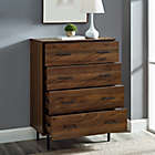 Alternate image 13 for Forest Gate&trade; 40-Inch Modern 4-Drawer Dresser in Dark Walnut