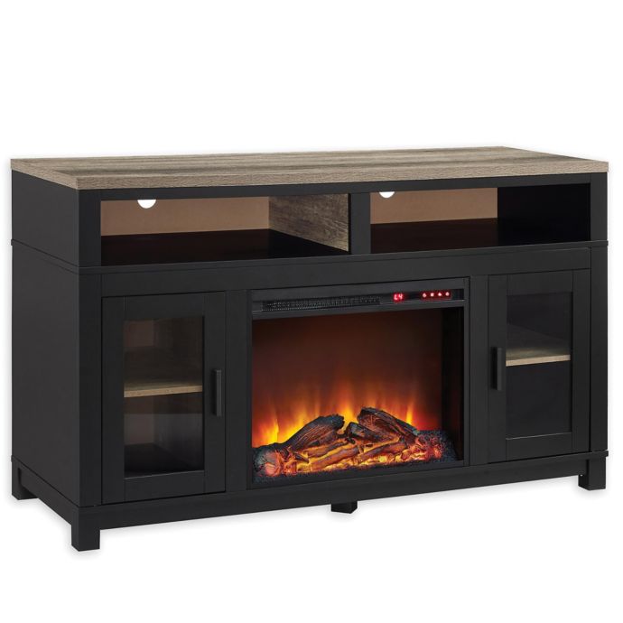 Ameriwood Home Kadin Electric Fireplace Tv Stand Bed Bath Beyond