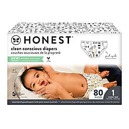 The Honest Company® Pattern Play Stage 1 80-Count Club Box Disposable Diapers