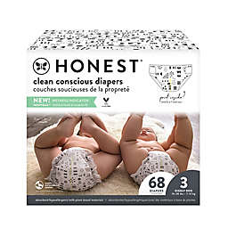 The Honest Company® Pattern Play Stage 3 68-Count Club Box Disposable Diapers