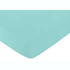 Alternate image 0 for Sweet Jojo Designs Skylar Fitted Crib Sheet in Turquoise
