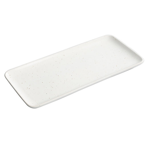 Alternate image 1 for Our Table™ Landon 13-Inch Rectangular Tray in Sea Salt
