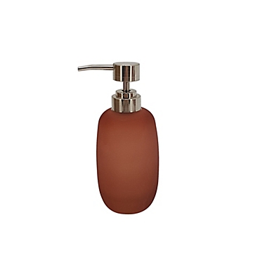Haven&trade; Eulo Lotion Dispenser in Brown. View a larger version of this product image.
