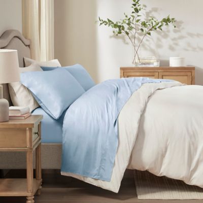 Sleep Philosophy Rayon Made From Bamboo Full Sheet Set in Blue
