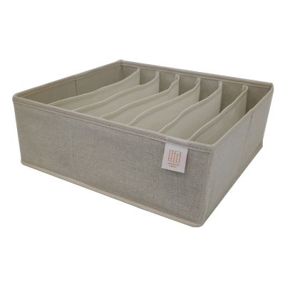 Squared Away&trade; Multi Compartment Drawer Organizer in Oyster Grey