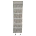 Alternate image 0 for Squared Away&trade; 36-Pocket Over-the-Door Canvas Organizer in Oyster Grey