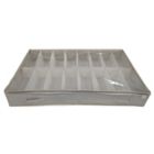 Alternate image 0 for Squared Away&trade; Under-Bed Canvas Shoe Organizer in Oyster Grey