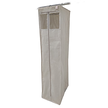 Squared Away&trade; Hanging Wardrobe Organizer in Oyster Grey. View a larger version of this product image.