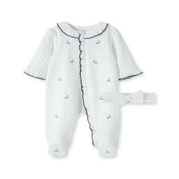 Little Me® 2-Piece Rosebud Footie and Headband Set