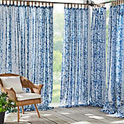 Elrene Home Fashions Verena Tab Top Sheer Indoor/Outdoor Curtain Panel (Single)