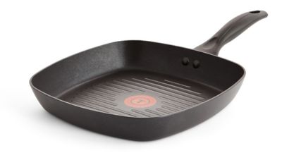 T-fal&reg; Pure Cook Nonstick 10.25-Inch Aluminum Grill Pan