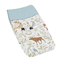 Sweet Jojo Designs Woodland Toile Changing Pad Cover