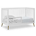 Alternate image 8 for Delta Children Sloane 4-in-1 Acrylic Convertible Crib with Rails
