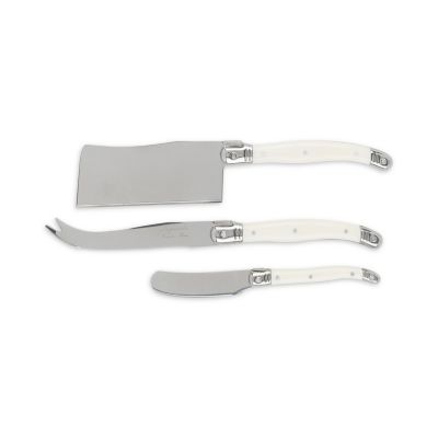 Laguiole&reg; by French Home 3-Piece Cheese Knife Set in Faux Ivory