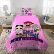 Details about   KIDS GIRLS LOL SURPRISE DOLLS BED IN A BAG COMFORTER SET 2 PRINTS 