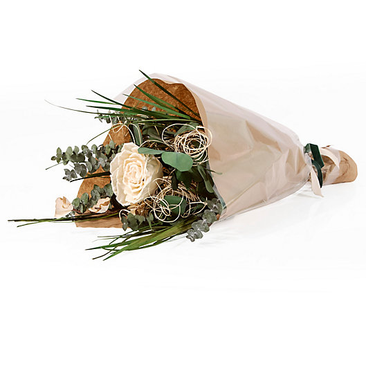 Alternate image 1 for Bee & Willow™ Dried Eucalyptus & Floral Bouquet