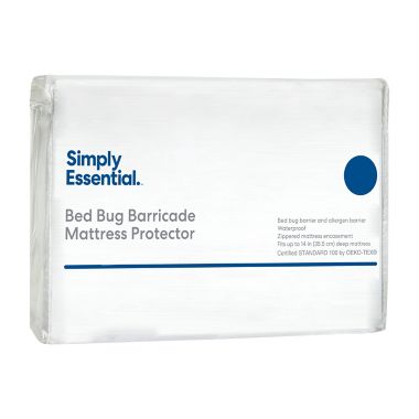 Simply Essential&trade; Bed Bug Barricade Twin XL Mattress Protector. View a larger version of this product image.